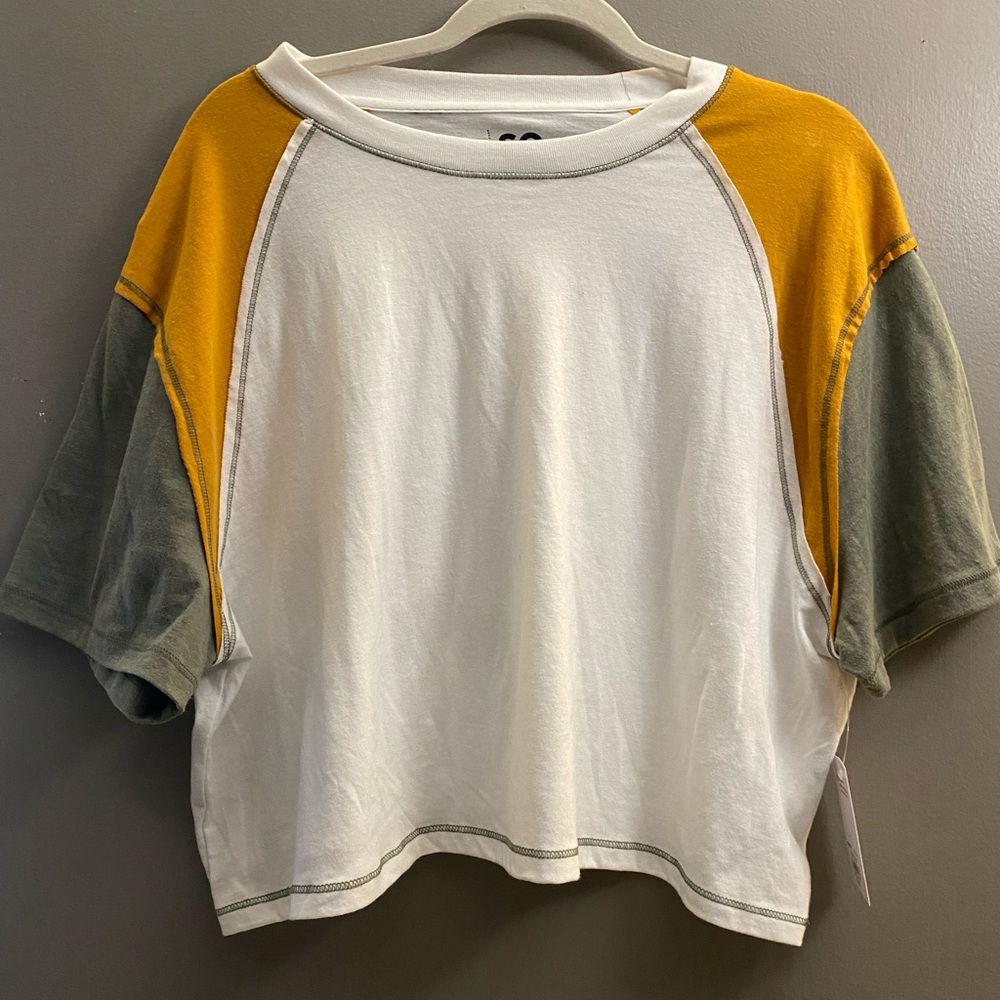 SO Raglan Varsity Tee